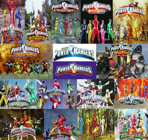 power rangers all characters.